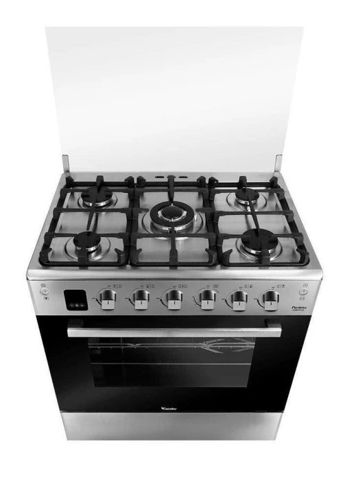 Cuisinière perfetta inox Ventilée 4 feux et 5 feux 