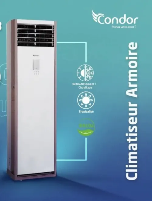 CLIMATISEUR ARMOIRE CONDOR INVERTER TROPICAL T3