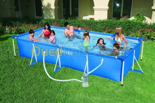 Piscine INTEX 4.5X2.2 mètres avec pompe filtrante 