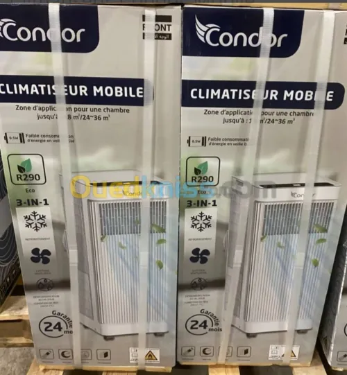 CLIMATISEUR MOBILE CONDOR 9000BTU 