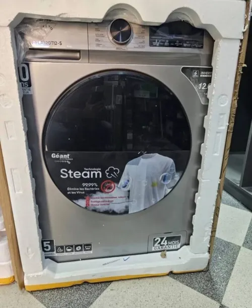 Lave-linge automatique Géant 12 kg et 10,5 kg