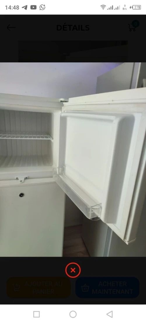 Réfrigérateur Iris 300 litres Defrost 