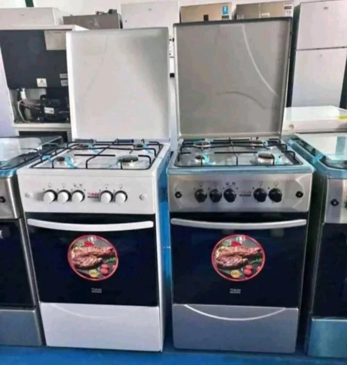 Cuisinière 4 feux bleu Monde 60 cm
