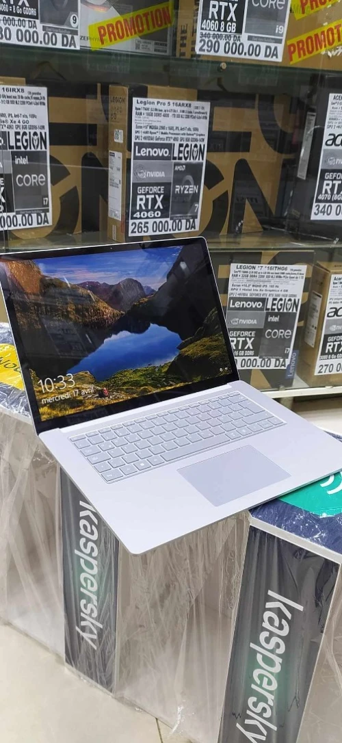 SURFACE LAPTOP 5- CORE i7-12th/ECRAN 15 "TACTILE / RAM 16 GB /SDD 512GB/Utilise  Pendant 64 Jours