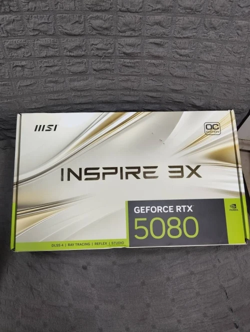 CARTE GRAPHIQUE MSI GEFORCE RTX 5080 INSPIRE 3X