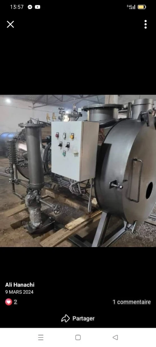 Fabrication cuiseur chaudières a vapeur