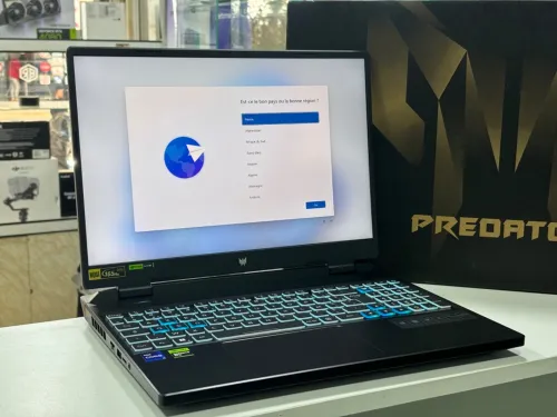 ACER PREDATOR HELIOS 16 I9-13TH 32GB 1TB SSD RTX 4070 8GB 16,1 4K 165Hz SOUS EMBALLAGE