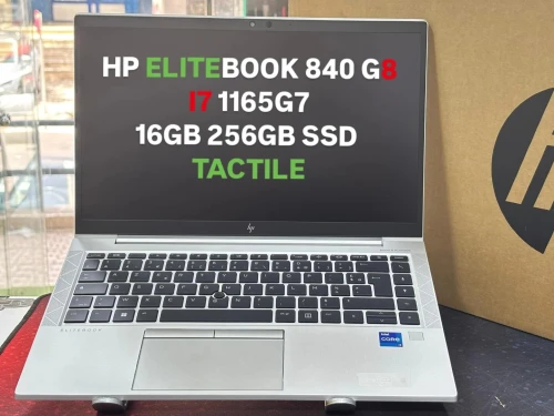 HP ELITEBOOK 840 G8 I75 1165G7 16GB 256GB SSD 14,1 FULLHD TACTILE NEUF SOUS EMBALLAGE 