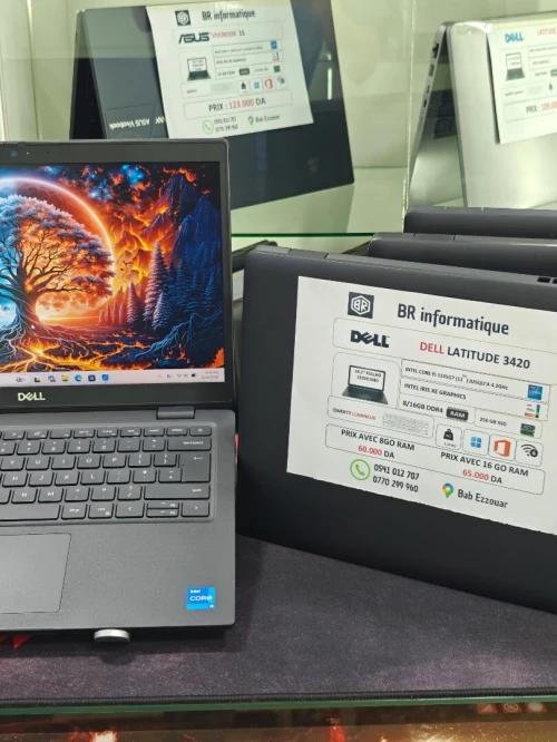 DELL LATITUDE 3420 INTEL CORE I5 1145G7 8/16GB 256GB SSD NVME 14,1 FULLHD IPS INTEL IRIS XE