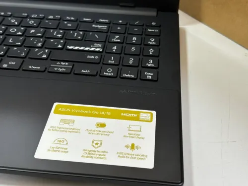 ASUS VIVOBOOK 15 RYZEN 5 7520U 8GB 512GB SSD NEUF SOUS EMBALLAGE JAMAIS UTILISÉ 