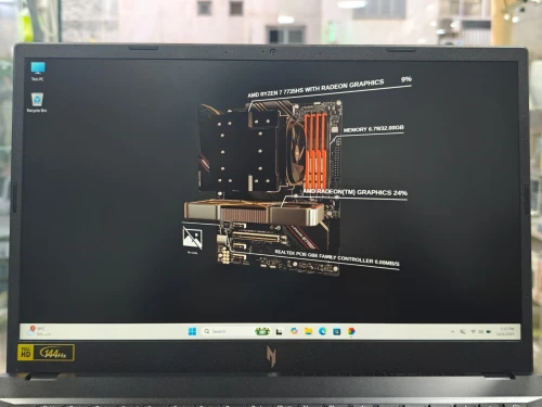 ACER NITRO V15 RYZEN 7 7735HS 32GB 1TB SSD RTX 4060 8GB 15,6 FULLHD 144Hz