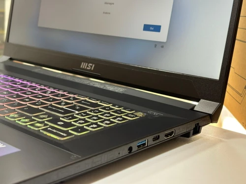 MSI KATANA 17 B13VFK I7 13620H 16GB 512 GB SSD RTX 4060 8GB NEUF SOUS EMBALLAGE JAMAIS UTILISÉ 
