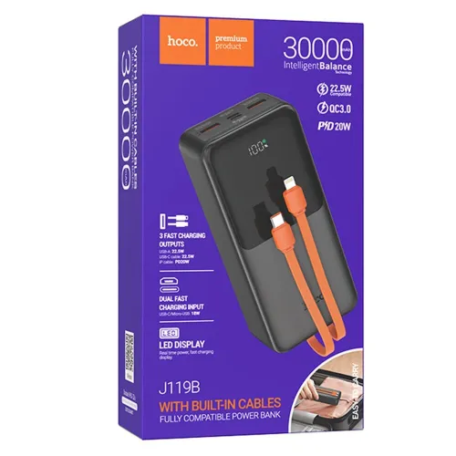 Power bank Hoco j119b 30000mah