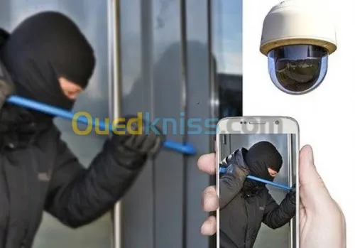 Installations caméra de surveillance, système anti-incendie, système sécurité anti-intrusion