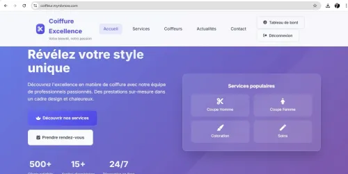 Création de site / Application web.