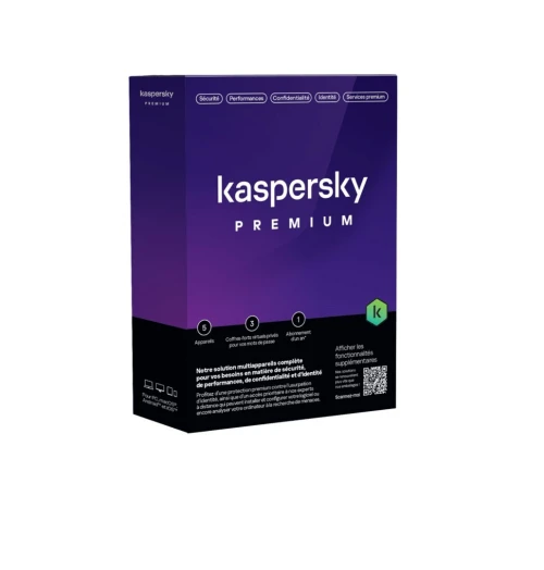 Kaspersky premium - 1 an - 1 device poste - Livraison instantanée
