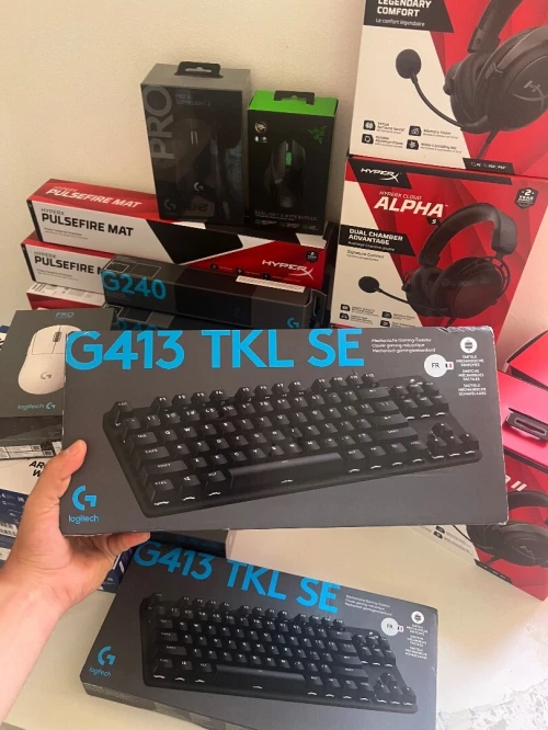 Logitech G413 TKL SE, clavier gaming
