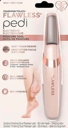 Flawless pedi جهاز العناية بالقدمين