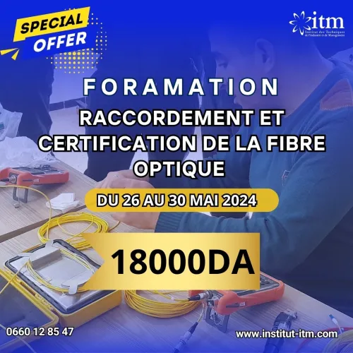 Formation Raccordement et certification d'un réseau FTTH