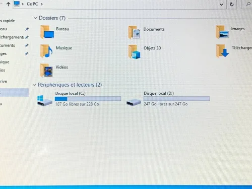 LENOVO IP 330S / INTEL I5 8EME / 8 G / 512 NVME / 15.6 FHD