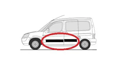 Garniture Citroën berlingo 2004
