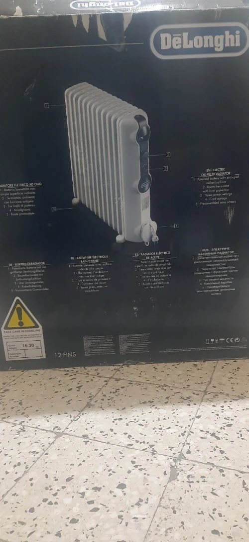Bain d'huile DÉLONGHI ORIGINAL 2500 w / 12 éléments