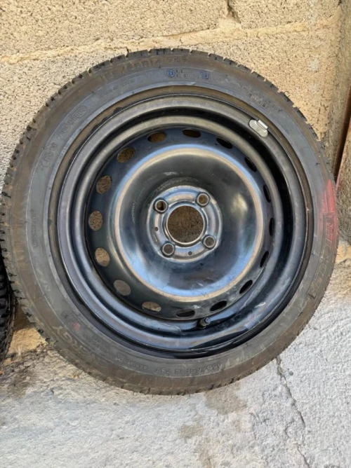 4 roue (gent +pneu) michelin 155/65R14