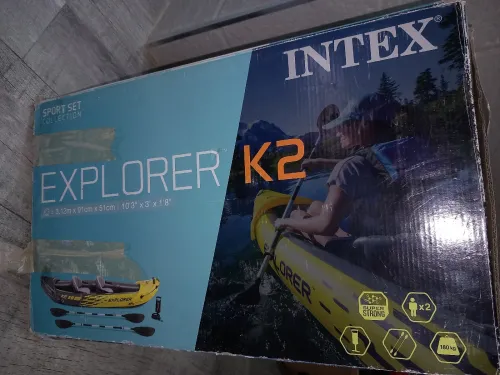 Kayak gonflable explorer k2 2 personnes 