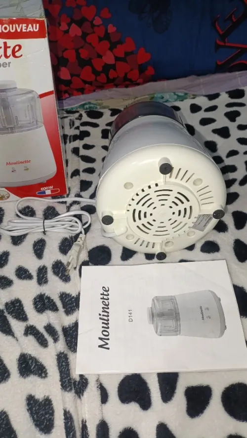 Hachoir moulinette 2 Lame 600W puissante