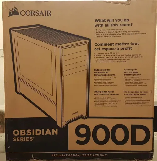 Station de travail PC puissante -Corsair 900D, Double carte graphique NVIDIA K5000, Intel i7-5960X