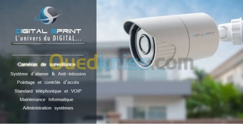 installation et maintenance caméra de surveillance 