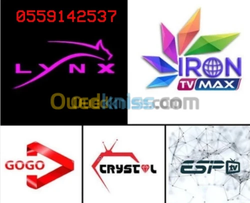 Iptv abonnement tv إبتفي lynx,king 4k,gogo,iron,king 365,orca لينكس ايرون iptv certifié 