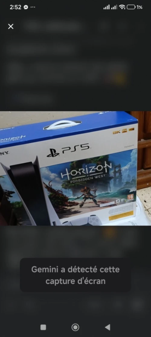 Ps5 Disc edition Flashable (playstation 5 fat) Neuve Forbbiden West Pack. CFI-1116A