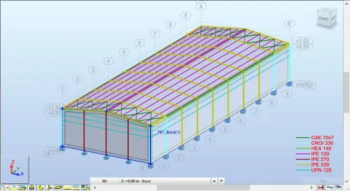 ETUDE CONCEPTION ET REALISATION DE TOUT TYPE DE LA CONSTRUCTION METALLIQUE