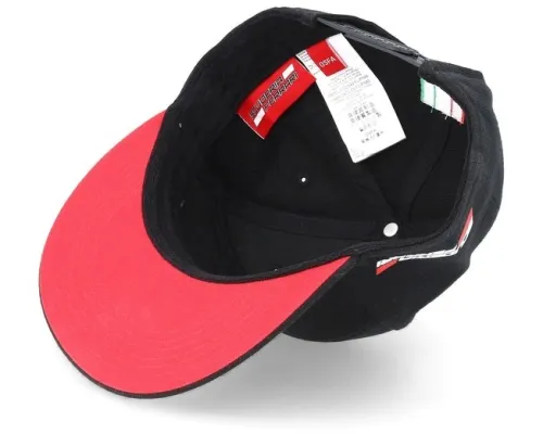 Casquette FERRARI-SF FW FB Scuderia Cap Black à visière plate