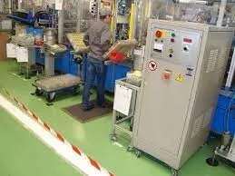 Réparation de machine industrielle