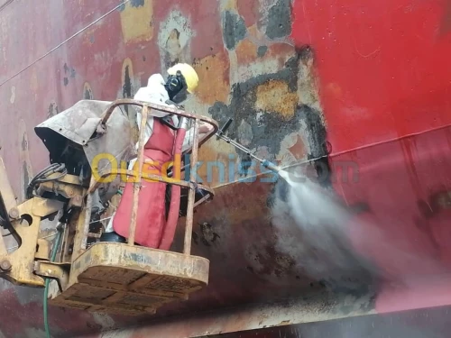 Hydrodécapage / Hydroblasting