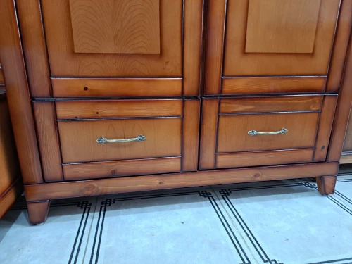 Armoire 2p bois rouge panou 1.10 m