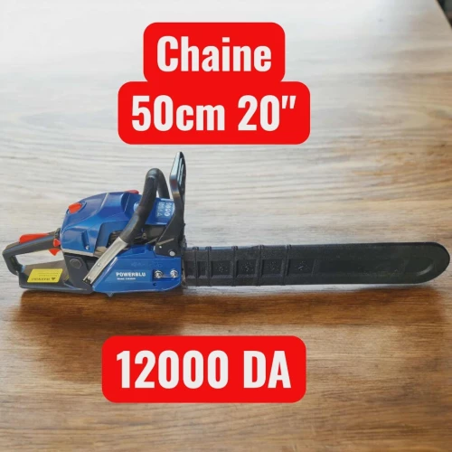 TRONCONNEUSE A BOIS ESSENCE 50 CM POWERBLU