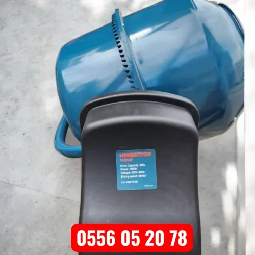 Bétonnière Électrique 200L 800W HONESTPRO
