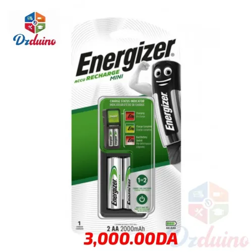 CHARGEUR ENERGIZER & PILES