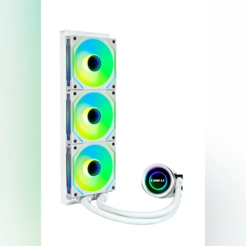 LIAN LI GALAHAD II TRINITY SL-INFINITY 360 - WATERCOOLING 360MM - ARGB - LCD - INTEL & AMD - WHITE