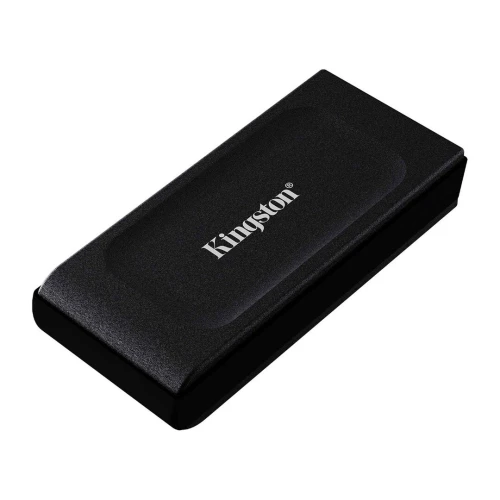 KINGSTON XS1000 2TO - DISQUE SSD EXTERNE - 1050 MO/S - USB-A To USB-C - 3D NAND - USB 3.2 - BLACK