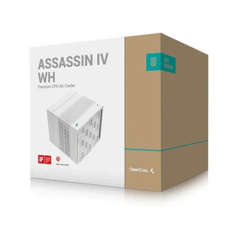 DEEPCOOL ASSASSIN IV - AIRCOOLING 120MM - DOUBLE TOUR - HAUTE PERFORMANCE - INTEL & AMD - WHITE