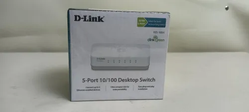 D-Link Switch De Bureau 5 Ports 10/100 Mbps Des-1005A Blanc