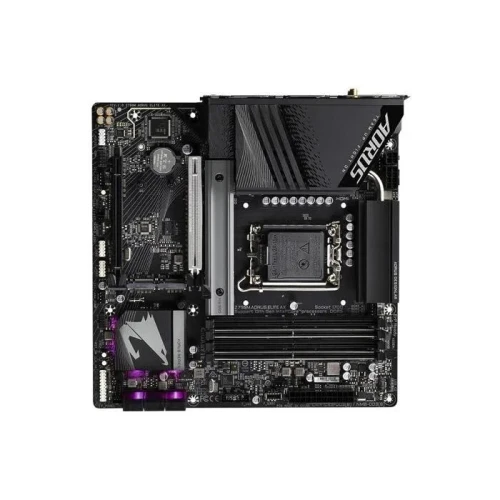 GIGABYTE Z790M AORUS ELITE - CARTE MÈRE MICRO ATX - SOCKET LGA1700 - 4x DDR5 - WI-FI 6E - BLACK