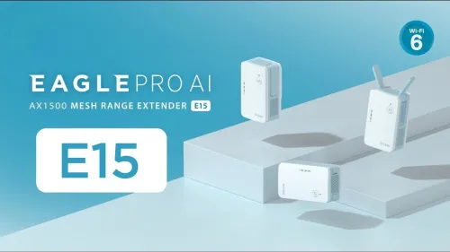 D-LINK E15 RÉPÉTEUR WIFI MESH AX1500 - EAGLE PRO AI - WIFI 6 - BOUTON WPS - SÉCURITÉ WPA3 - WHITE