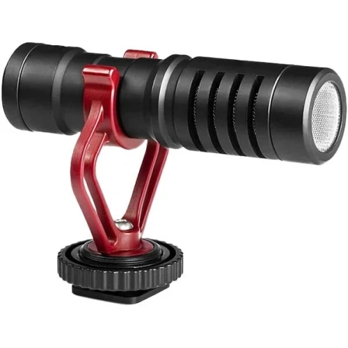 GOSMART MICROPHONE UNIVERSAL GS-MM1 - DIRECTIONNEL MULTIPLATEFORME - MÉTALLIQUE - 35 KHZ  -BLACK