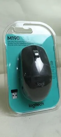 Logitech M190 Souris sans fil - ambidextre - capteur optique 1000 dpi - 3 boutons