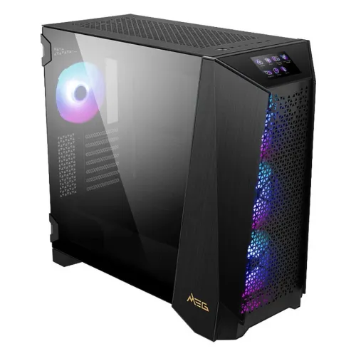 MSI MEG PROSPECT 700R - BOITIER GAMING MOYEN TOUR 360MM - E-ATX - ARGB - ÉCRAN LED TACTILE - BLACK
